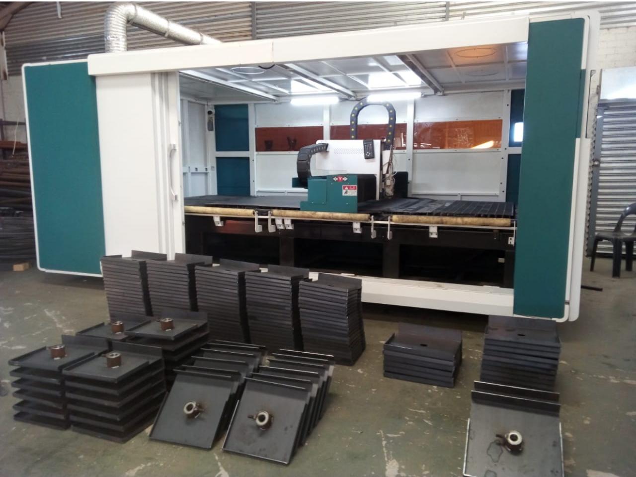 Roller shutter doors manufactured at the Johannesburg works serving Aeroton and south Johannesburg